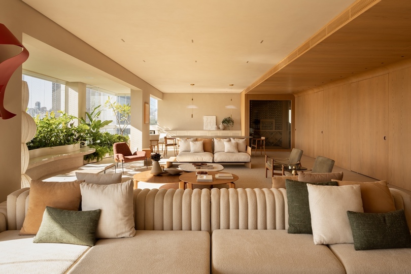 SUITE 设计的 Jardim Europa 社区公寓 FCV Apartment
