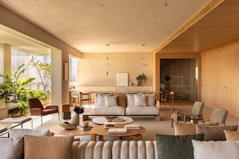 SUITE 设计的 Jardim Europa 社区公寓 FCV Apartment