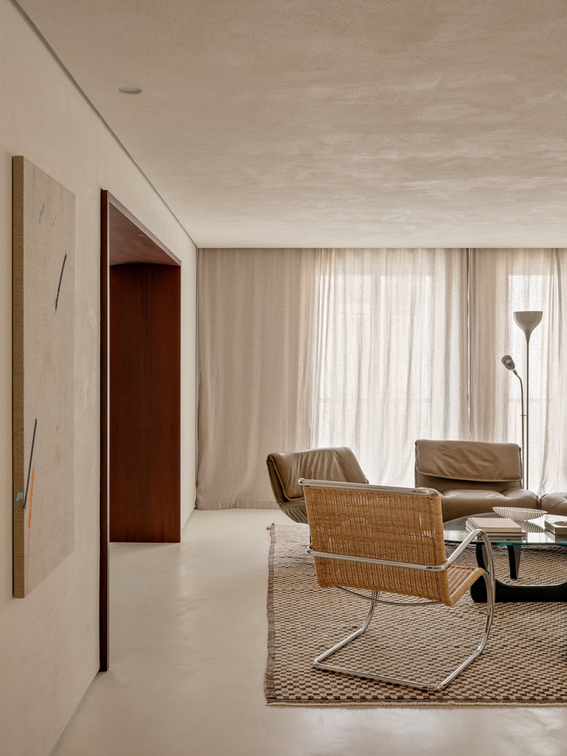 Felipe Hess设计的圣保罗公寓Apartamento dos Pórtico