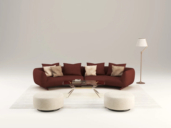 由Ludovica Serafini与Roberto Palomba设计的Kartell沙发