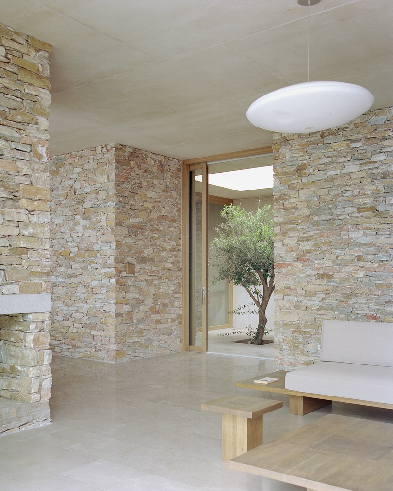 希腊 Sifnos Fysika 住宅|隐于梯田之下的极简建筑设计