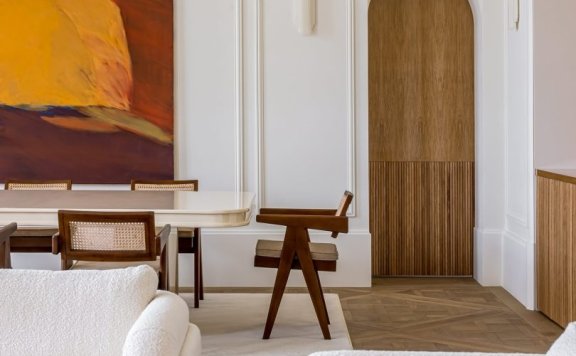 由Atelier MKD设计的巴黎极简住宅Henri Martin