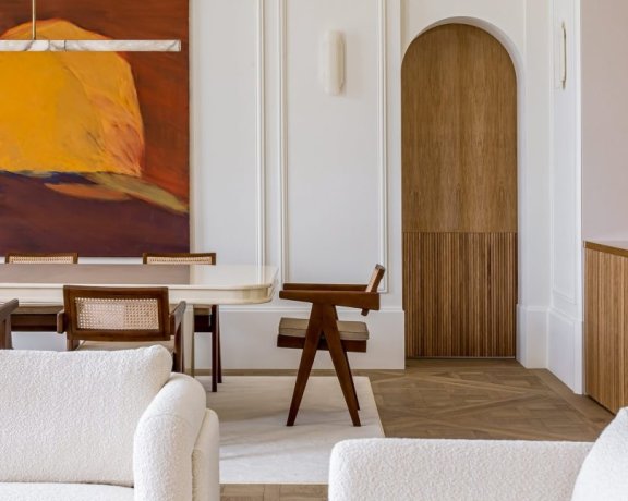 由Atelier MKD设计的巴黎极简住宅Henri Martin