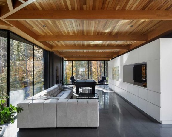 Bourgeois/Lechasseur设计的现代别墅Des Forges Residence