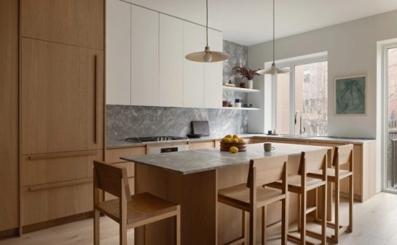 由Emily Lindberg Design设计的简约住宅Carroll Gardens