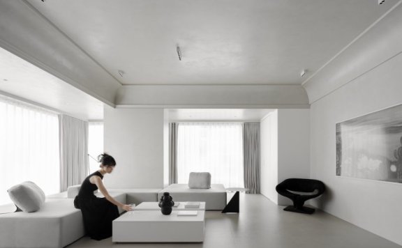 由NONO Studio设计的极简空间Cocoon