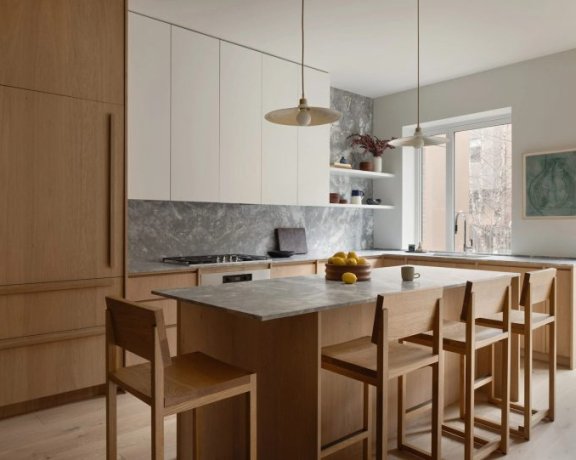 由Emily Lindberg Design设计的简约住宅Carroll Gardens