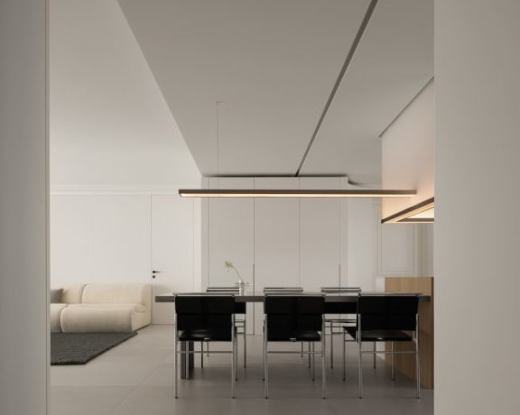 由CYID设计的极简住宅Flow of Light