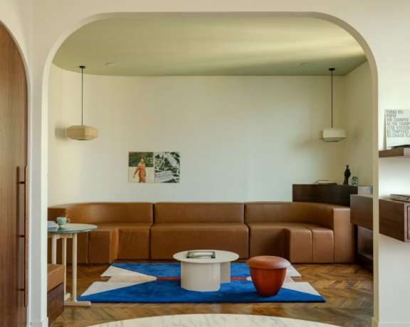 由Louis Denavaut设计的简约公寓Lunain Apartment