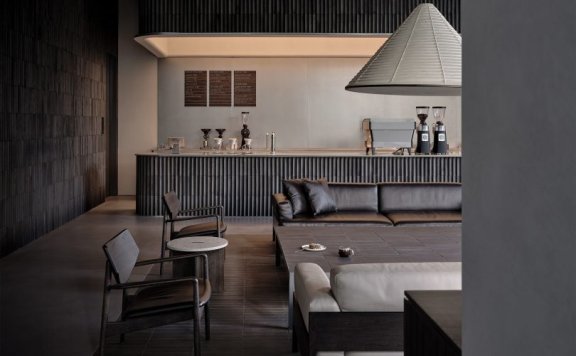 Keiji Ashizawa Architects设计的极简空间Blue Bottle Coffee Jakc Cafe