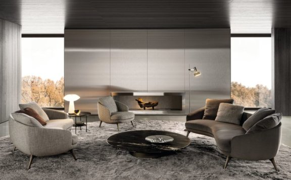 意大利家具品牌:Minotti 2023系列 – 室内外协同作用