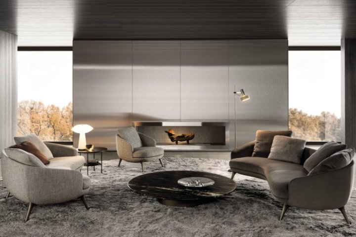 意大利家具品牌：Minotti 2023系列 – 室内外协同作用 – 设计频道
