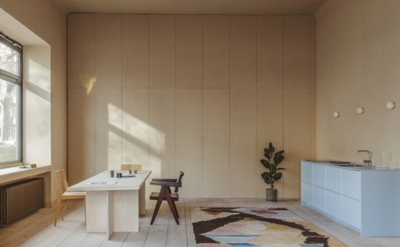 由Note Design Studio设计的极简空间An Artist’s Abode