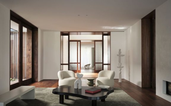 Madeleine Blanchfield Architects设计的极简住宅Dusk House