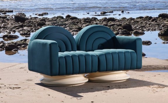 Mondos Outdoor Collection：一个大胆的冲浪风格户外家具系列