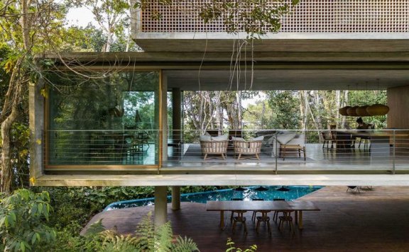 由Studio MK27设计的极简海滨别墅Casa Azul