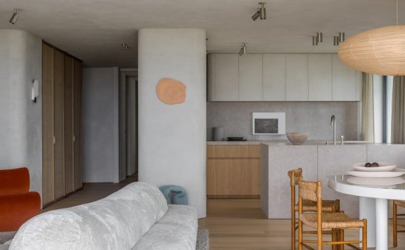 由Vanessa Schorreels设计的极简主义住宅Reness