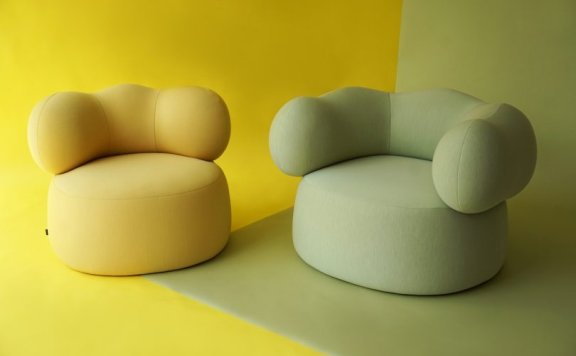 由ONE WEEK设计的极简主义座椅Pod Collection