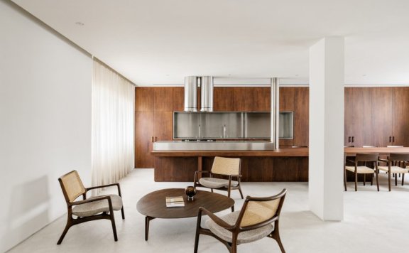 由Felipe Hess设计的极简主义公寓Bela Cintra