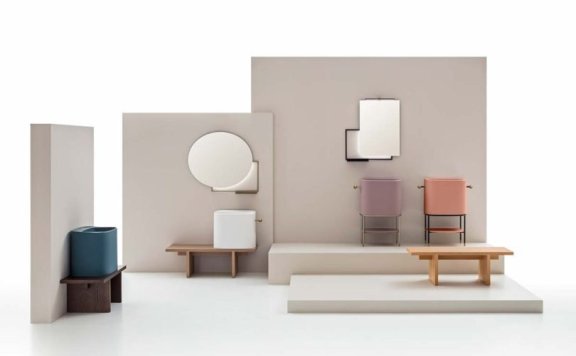 意大利卫浴品牌:ARBLU的Pezzi unici系列,浴室的流行氛围