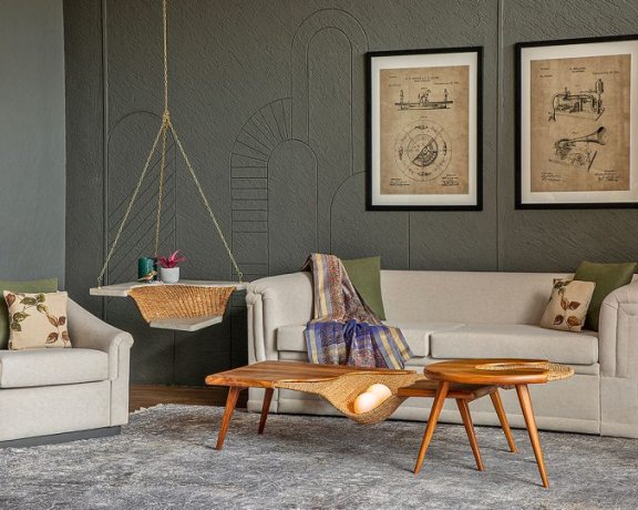 Vakr设计的Lehar和Namiti桌子系列融合了形式与功能