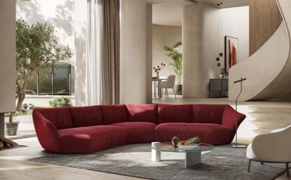 意大利家具品牌Natuzzi:Lorenza Bozzoli设计的Timeless沙发