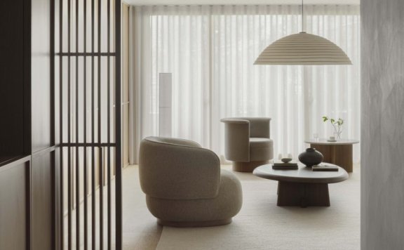 Keiji Ashizawa设计的极简空间Azabu Hills Residence