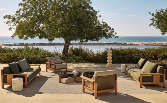 意大利家具品牌：Poliform户外系列的优雅与自然