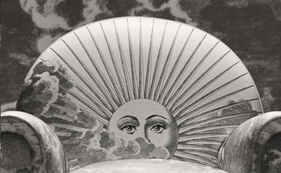 Poltrona Frau和Fornasetti合作的Vanity Fair XC扶手椅