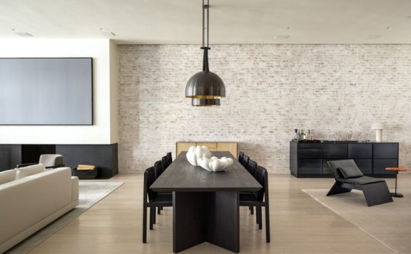 Monomid Design设计的极简公寓Tribeca Bachelor Pad