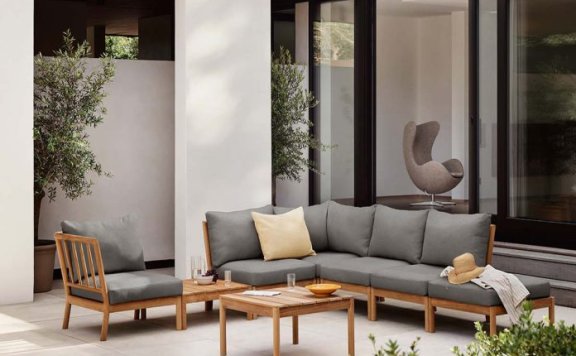 丹麦家具品牌:Fritz Hansen的全新户外家具系列Tradition