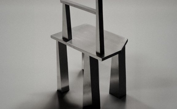 Studio Naibú设计的极简风格的椅子Le Mautu