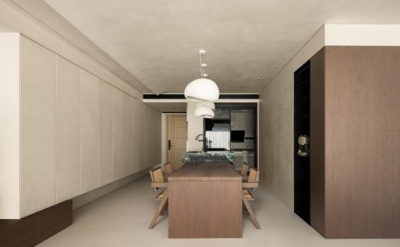 由HGJ Space Design设计的极简主义公寓Quiet Time