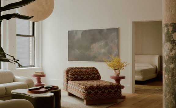 Cojot Designs设计的极简主义公寓Flatiron Apartment