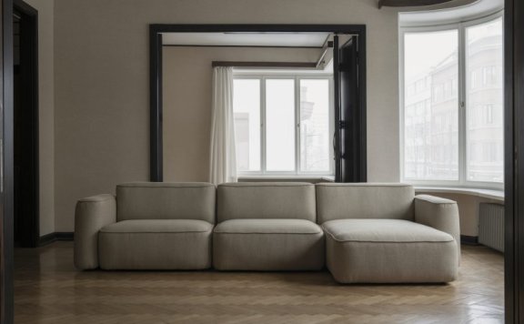 由Chris Martin设计的极简主义沙发系统Patch