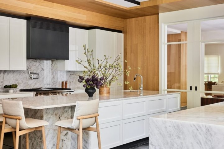 Monica Fried Design设计的极简住宅Old Westbury – 设计频道