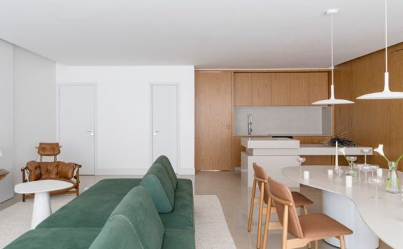 PATROPI设计的极简主义公寓Apartamento Olê Olé