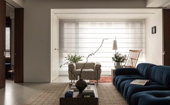 Paper water design设计的极简空间Immersive Flow