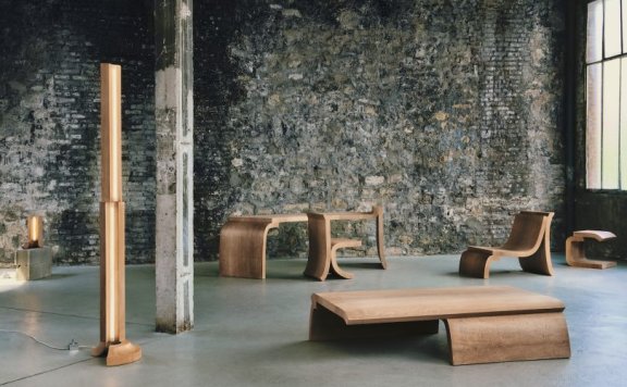 Corpus Studio设计的极简主义家具系列Platane