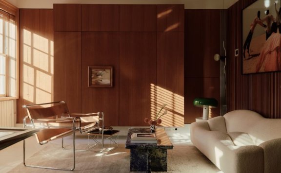 Margaux Lafond设计的简约别墅West Village Townhouse