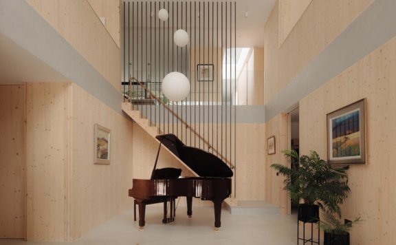 Brown & Brown设计的极简主义住宅Harmony House