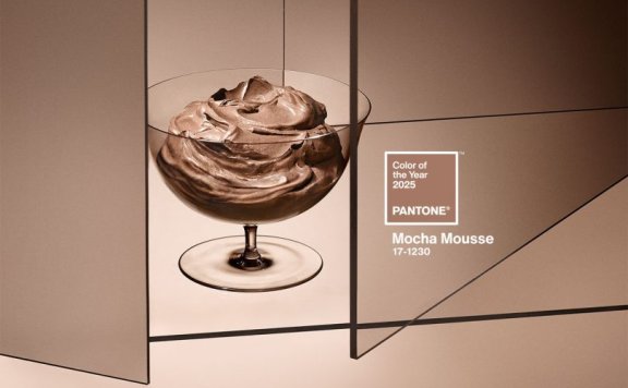 Pantone 2025年度色彩:PANTONE 17-1230 Mocha Mousse