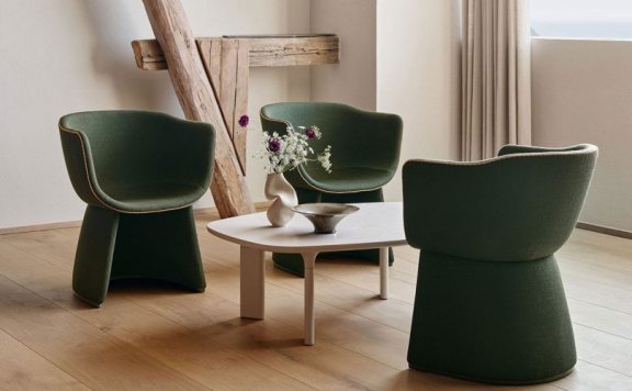 丹麦家具品牌:Fritz Hansen设计的座椅系列Monolit