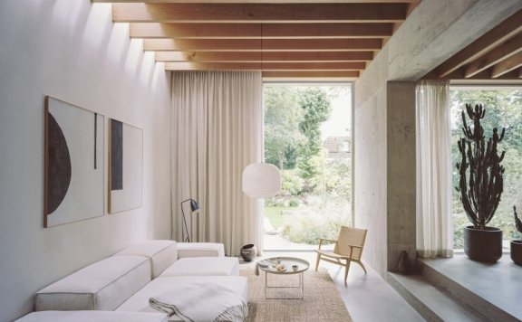 由Bindloss Dawes设计的极简主义住宅Lordship Park