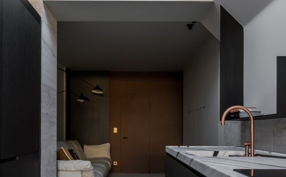 Frederic Kielemoes Interieurarchitect设计的极简住宅VP Brugge