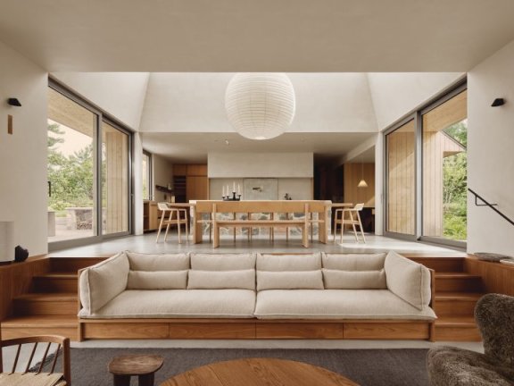 Bureau Tempo设计的极简住宅Pine Island Cottage