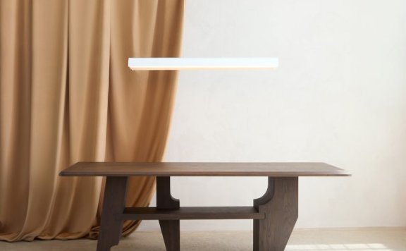 Mary Ratcliffe Studio设计的极简餐桌Knox Dining Table
