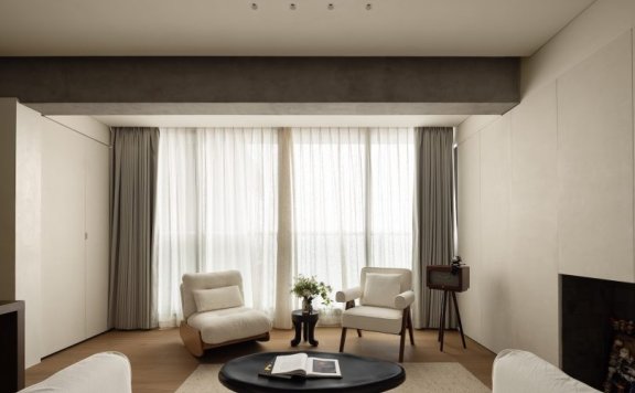 Huang Guangjian设计的极简住宅Toy Designer Home