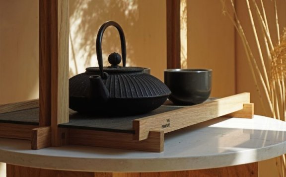 Design Studio NAO设计的极简主义茶盘Tea Tray 2610