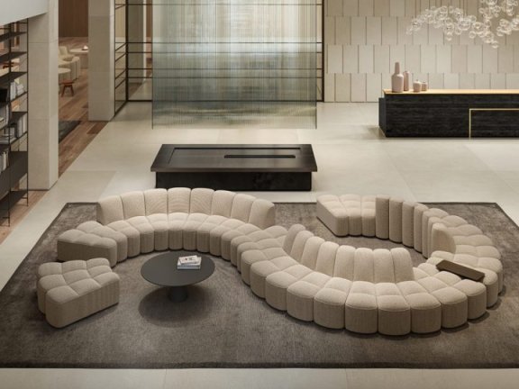 意大利家具品牌:MDF Italia,由Snøhetta设计的Array沙发